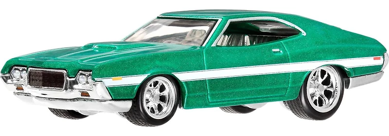 Hot Wheels Fast & Furious Véhicule de Sport Ford Gran Torino de 72'