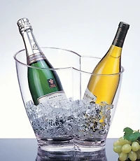 Prodyne Acrylic Vino Duo Wine Bucket