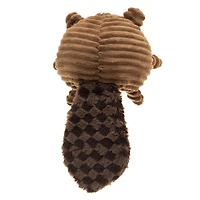 Only The Best For My Dog ®​ Stuffed Plush Squeaky Jungle Animal Plush Dog Toy, Beaver