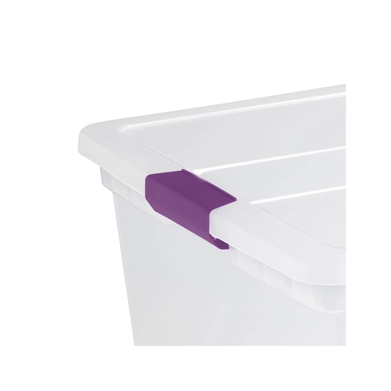 Sterilite 104 Liter ClearView™ Latch Wheeled Underbed Box