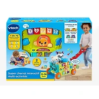 VTech Sort & Discover Activity Wagon - 4 Sides of Play - Baby and Toddler Toy - French Version