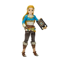 Figurine Nintendo de 4 pouces - Zelda avec l'ardoise Sheikah