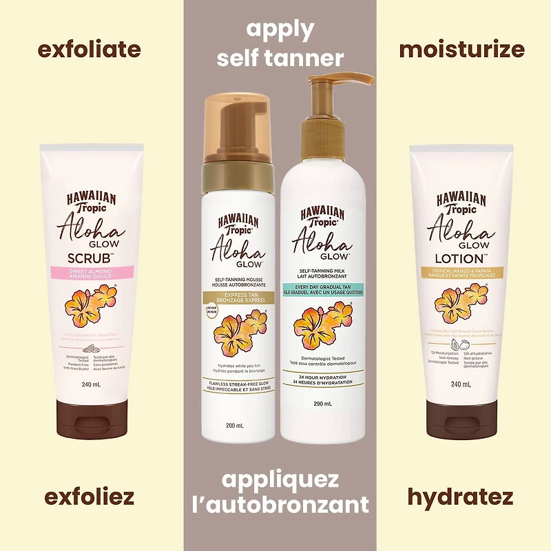 Hawaiian Tropic™ Aloha Glow™ Self-Tanning Water, 190 mL