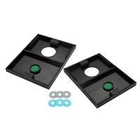 Hathaway Triple Play 3 in 1 Toss GAME for Bean Bag, Washer Toss And Ladder Toss with Rip Resistant Nylon Carry Bag