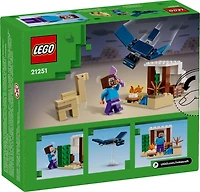 LEGO Minecraft L’expédition de Steve dans le désert 21251 Ensemble de construction (75 pièces) Comprend 75 pièces, 6+ ans