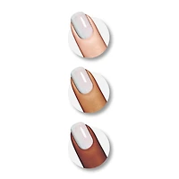 Sally Hansen - Vernis de finition Miracle Gel™, système de simili-gel en 2 étapes, sans lampe UV, jusqu'à 8 jours de couleur et brillance Couleur anti-écaillement et longue tenue