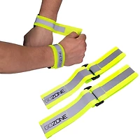 GoZone Reflective Bands – Lime/Grey, Adjustable fit