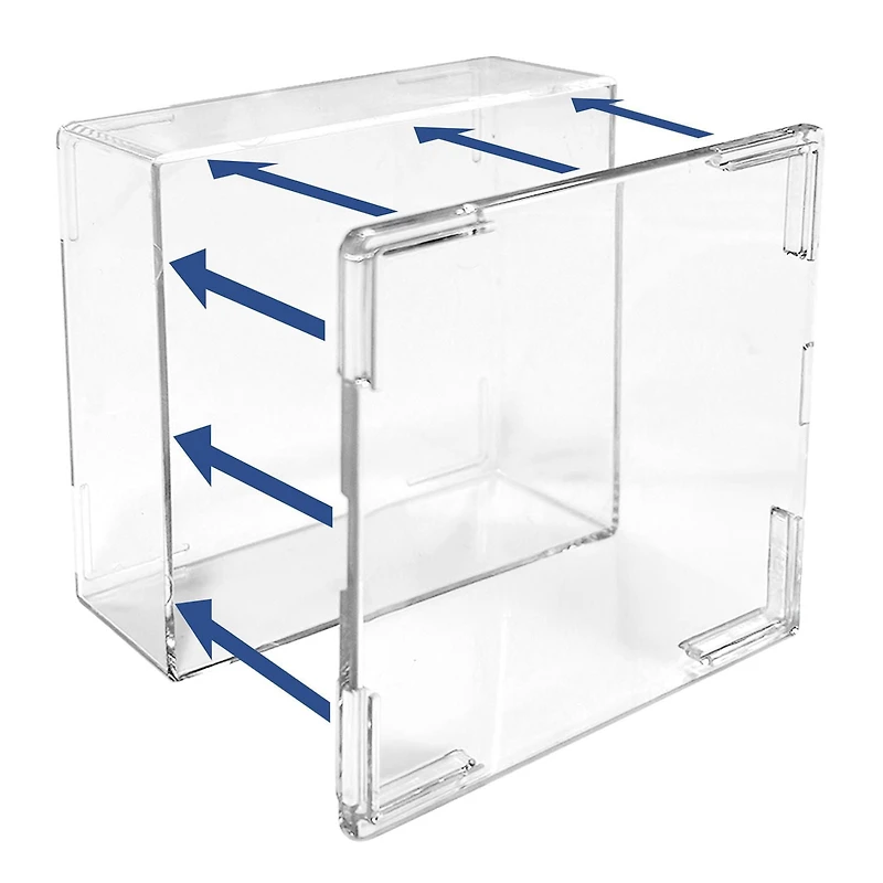 Hockey Puck Display Case - Clear - Preserve and Protect your Autographed or Collectable Hockey Pucks, Reusable