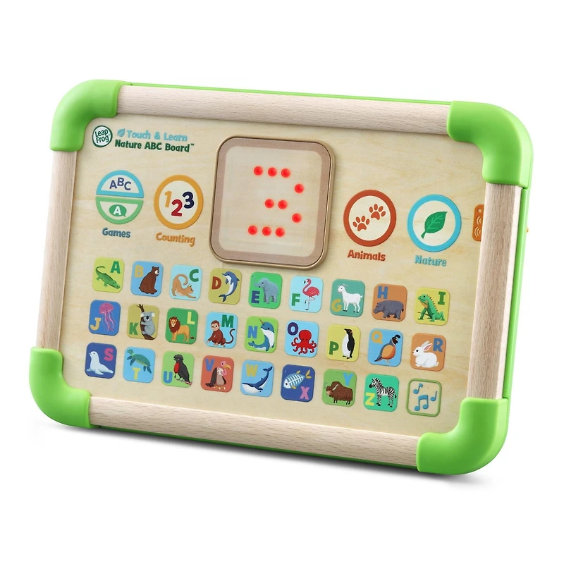 LeapFrog Tablette éducative ABC nature - Version anglaise, 18+ Mois