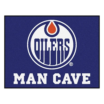 NHL Edmonton Oilers Man Cave Rug