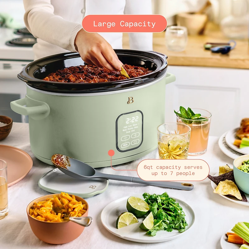 Beautiful Programmable 6-Quart Slow Cooker by Drew Barrymore
