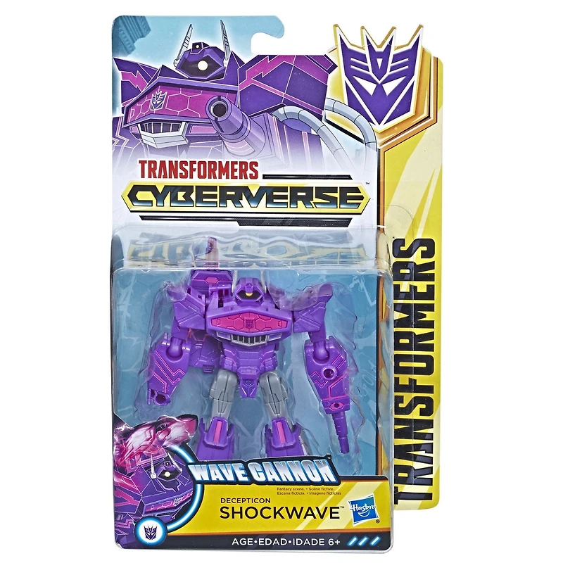 Transformers Cyberverse Warrior Class Decepticon Shockwave