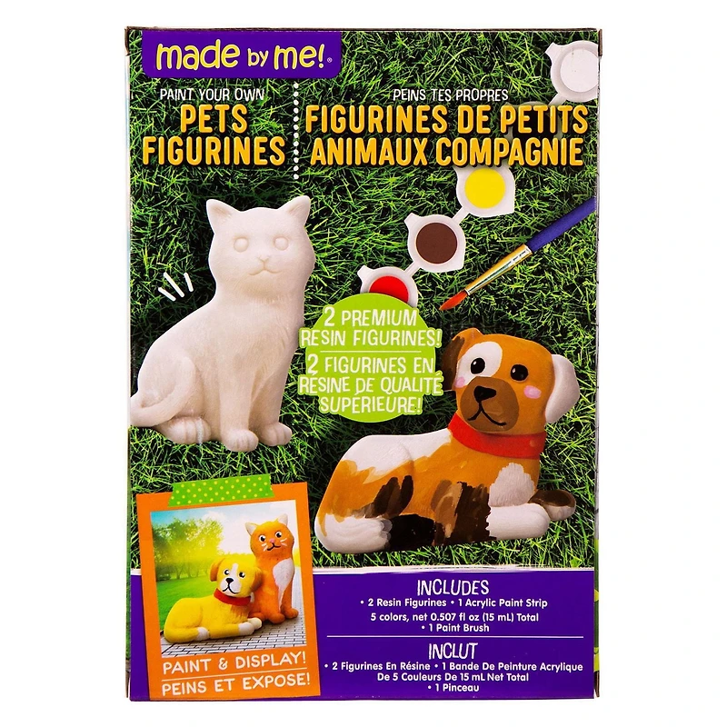 Paint Your Own Pet Figurines, Paint 2 resin figurines