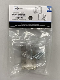 Mainstays Universal Bracket, Nickel, Support d'abat-jour universel