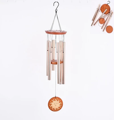 Carillon éolien décoratif en métal