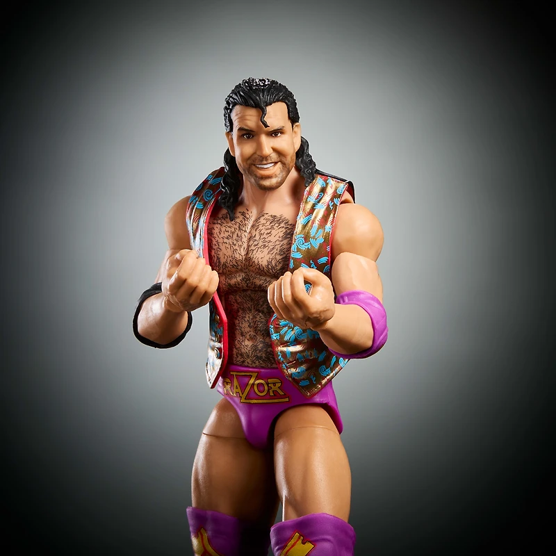 WWE Collection Elite Legends Série 28 Figurine Razor Ramon - Exclusivité Walmart