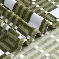 C&C California, Jeté en peluche surdimensionné, luxueusement doux, infroissable, facile d'entretien – 60 x 70 po GÉO SAGE