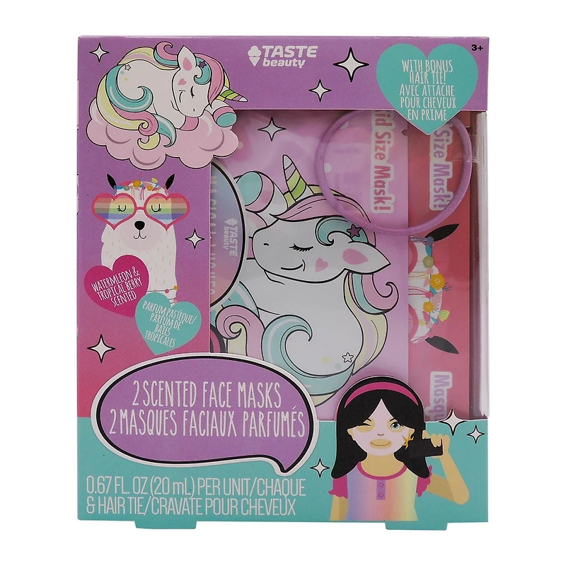 Llama 2pk Scented Face Masks