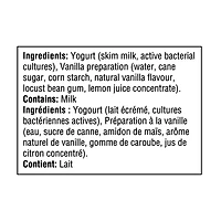 Oikos Yogourt Grec, Vanille, Brassé, 30 % Moins de Sucre, 4x100g