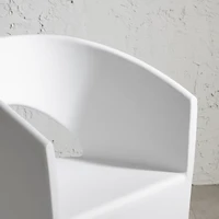 Meubles South Shore Dalya Fauteuil extérieur Blanc