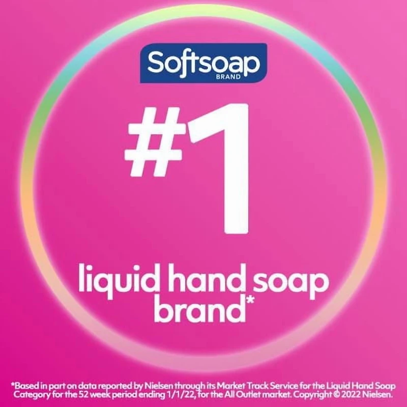 Recharge de savon liquide pour les mains hydratant intense Softsoap Lavender & Shea Butter, 1,47 L Savon liquide pour les mains