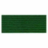 Fil à broder en coton DMC à 6 brins 8m – Vert 6 Brins