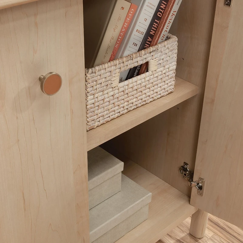 Sauder Whitaker Point Storage Cabinet, Natural Maple, 429373