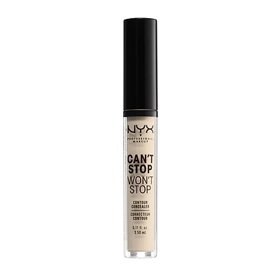 NYX PROFESSIONAL MAKEUP, Correcteur couvrance totale Can't Stop Won't Stop, Cache-cernes en crème