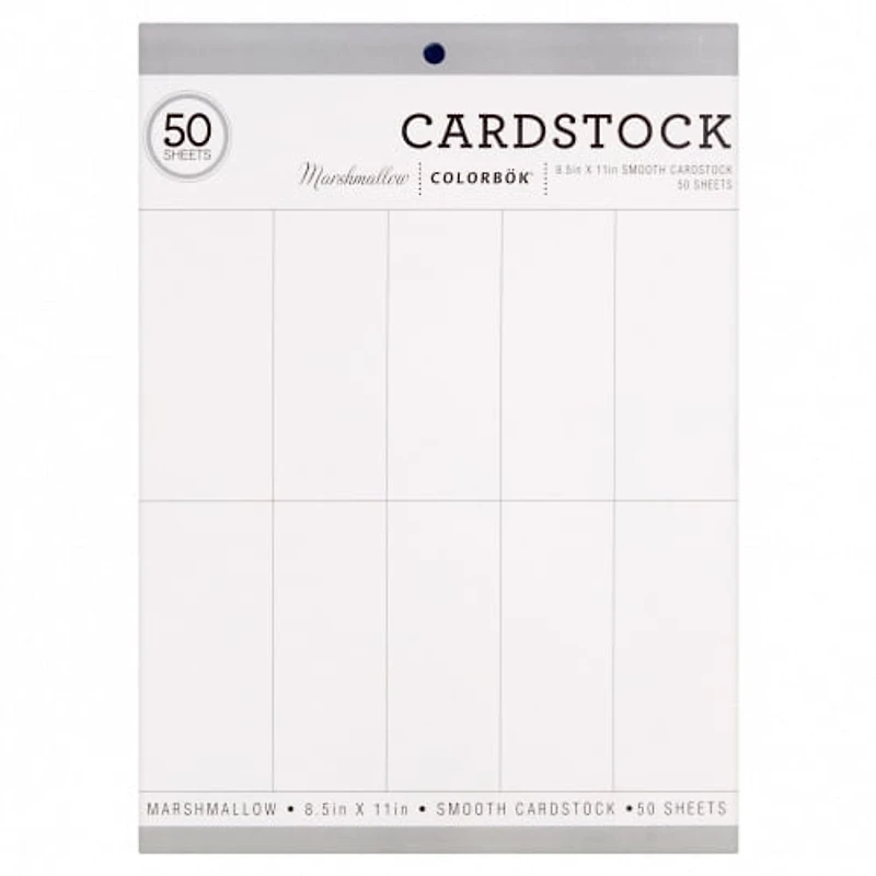 Carton souple Guimauve de Colorbok 50 Feuilles