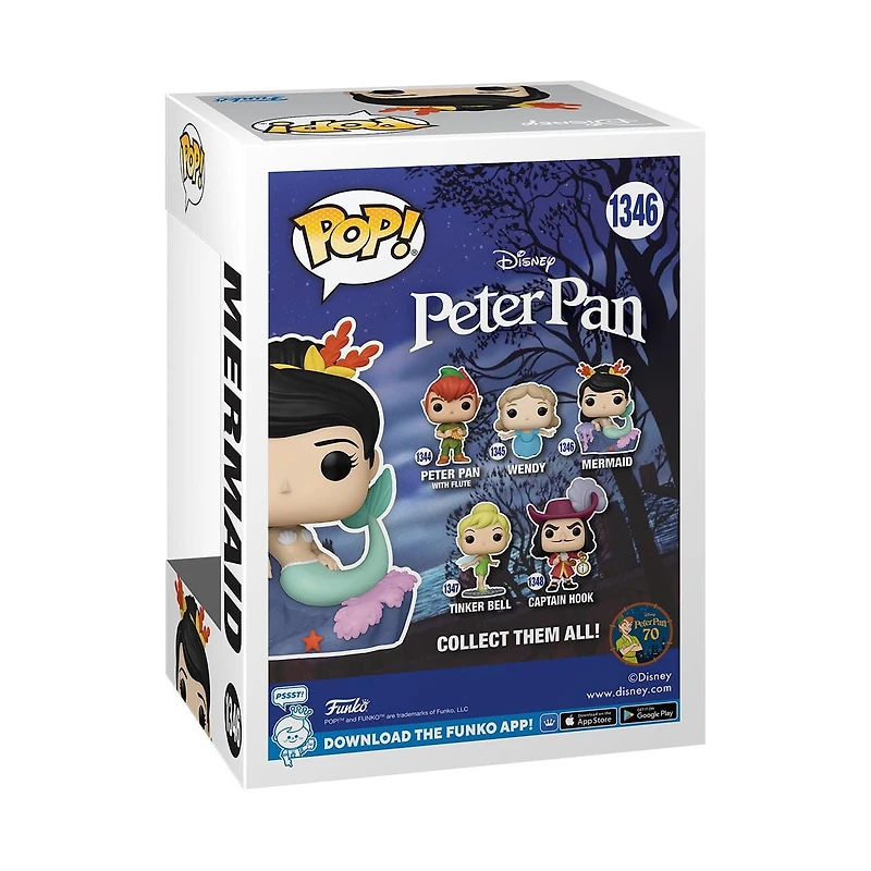 Funko Pop! Disney: Peter Pan70th - Mermaid Figurine En Vinyle