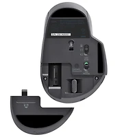onn. 100122465 Wireless Ergonomic Thumb Rest 5- Button Mouse, Pair up to 3 Devices