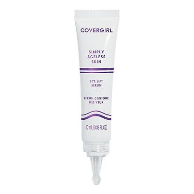 COVERGIRL Simply Ageless Eye Lift Serum, reduces the appearance of fine lines, wrinkles and puffiness, tighter skin, doesn't crack, 100% Cruelty-Free