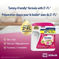 Similac Total Comfort, Baby Formula, Tummy-Friendly, Easy To Digest, Now With Breast Milk-Inspired Innovation 2’-FL, 0+ Months, Powder, 837 g, 837 G