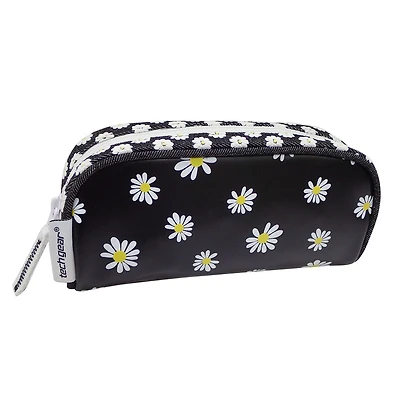 Trousse à crayons à motif marguerites avec chaîne Tech Gear