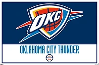 NBA Oklahoma City Thunder - Logo 21 Wall Poster, 22.375" x 34"
