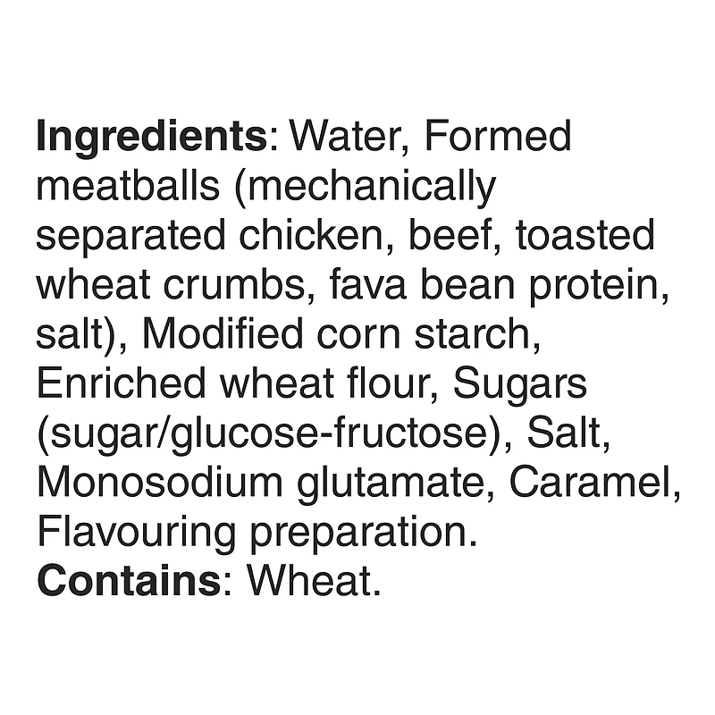 Fraser Farm Products Fraser Farm® Gravy And Meatballs, PUR FF GRAVY/MEAT BALL 24/425G