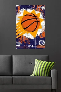 NBA Phoenix Suns - Maximalist Logo 23 Wall Poster, 22.375" x 34"