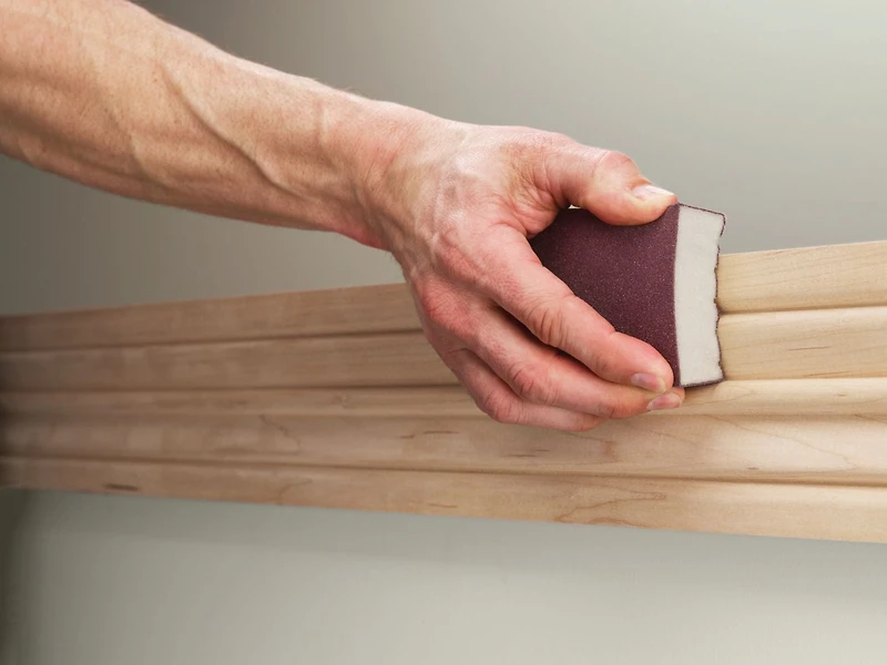 Éponge à poncer ultrasouple 20908-120-UFS SandBlaster(MC) 3M(MC), canalisation de la poussière, grain 120 4 1/2 x 2 1/2 x 1 po, 1/pqt