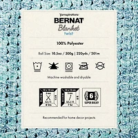 Bernat® Blanket Twist™ Yarn, Polyester #6 Super Bulky, 10.5oz/300g, 220 Yards, Polyester #6 Super Bulky Yarn