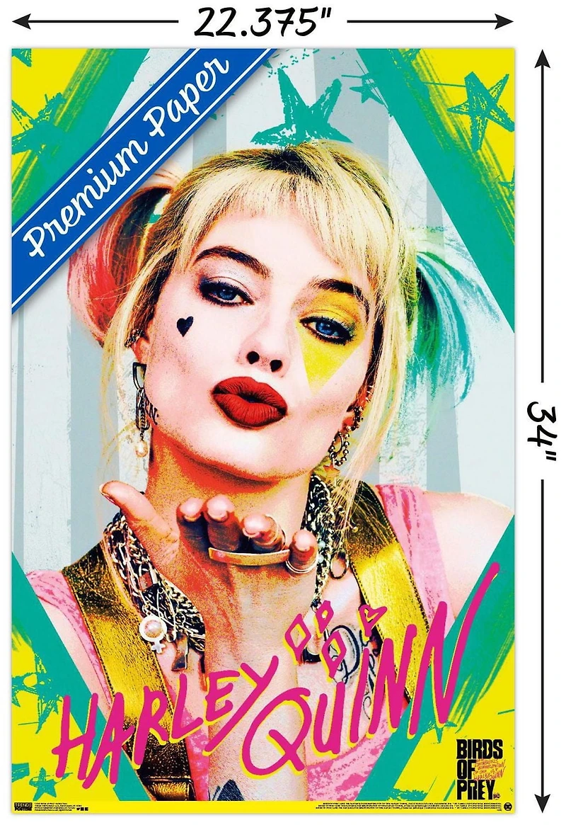 Film DC Comics - Oiseaux de proie - Harley Quinn - Baiser