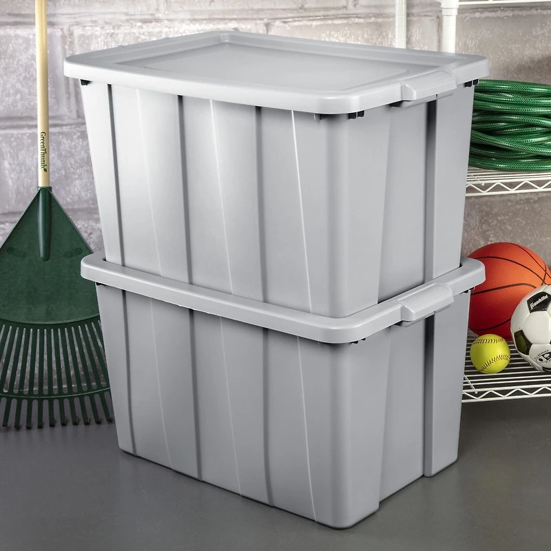 Sterilite 113L Tuff1 Tote Cement