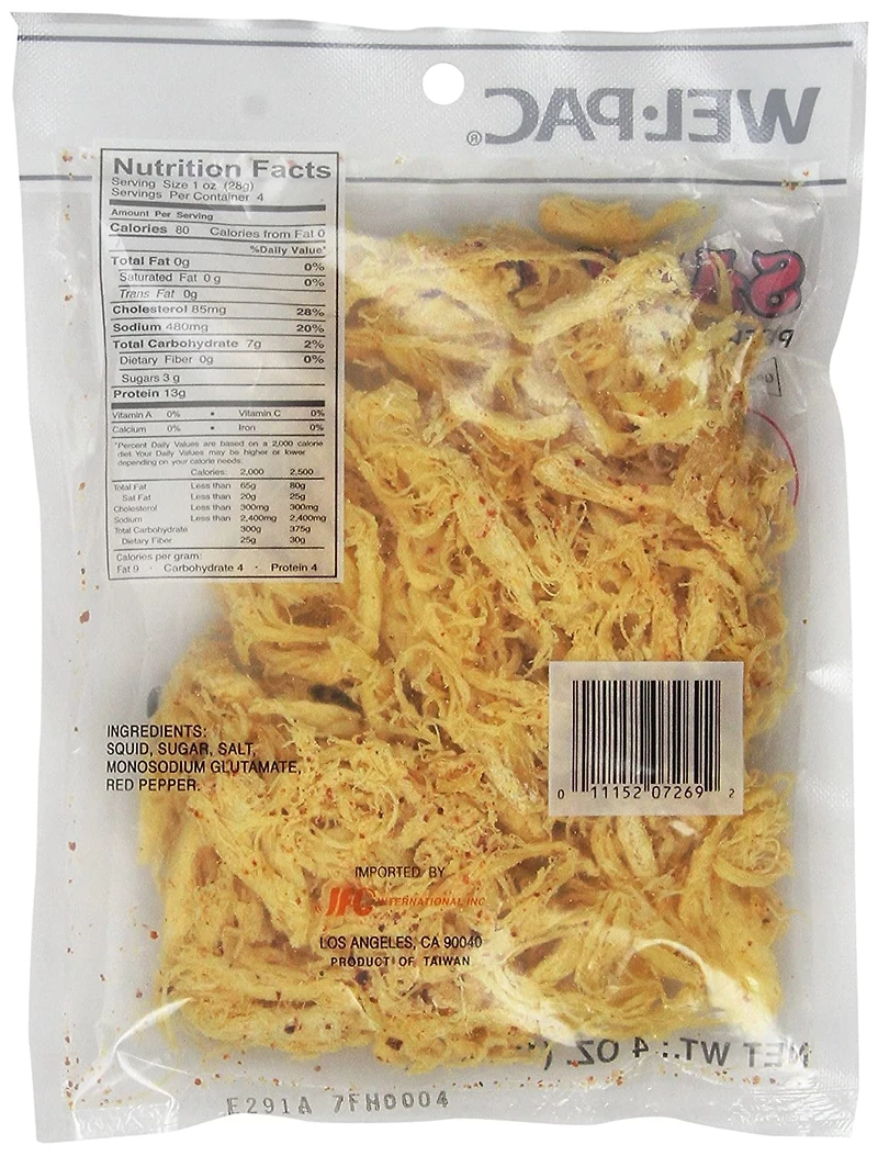 WP DRIED SQUID HT - FRENCH