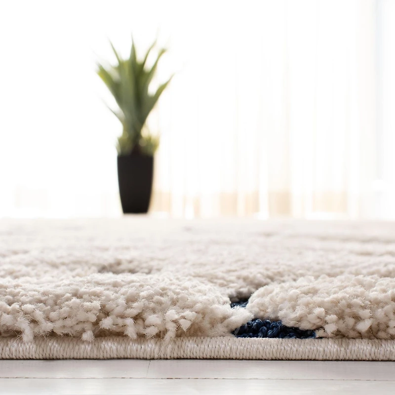 SAFAVIEH Florida Douglas Floral Vines Shag Area Rug