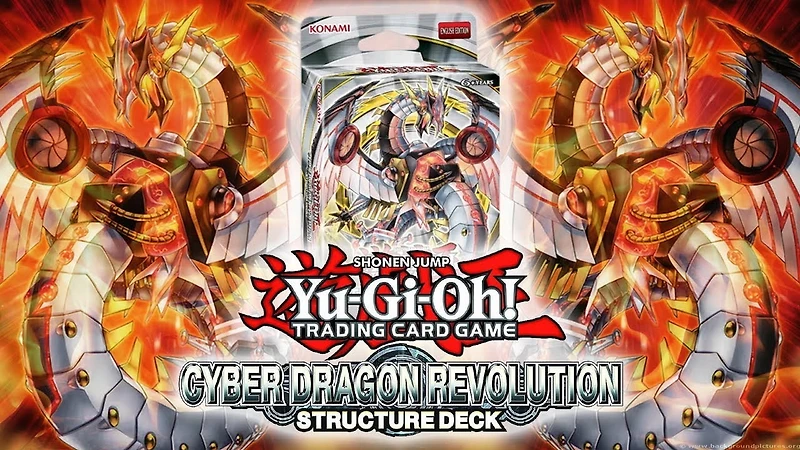 YUGIOH CYBER DRAGON REVOLUTION STRUCTURE DECK CARD GAME