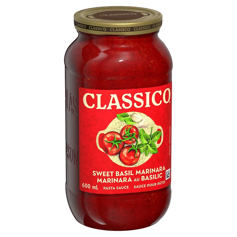 Sauce Pour Pâtes Marinara Au Basilic