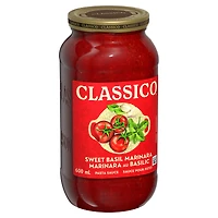 Sauce Pour Pâtes Marinara Au Basilic