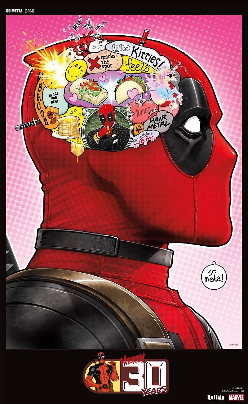 Buffalo Games - Marvel - Deadpool So Meta - 500 Piece Jigsaw Puzzle