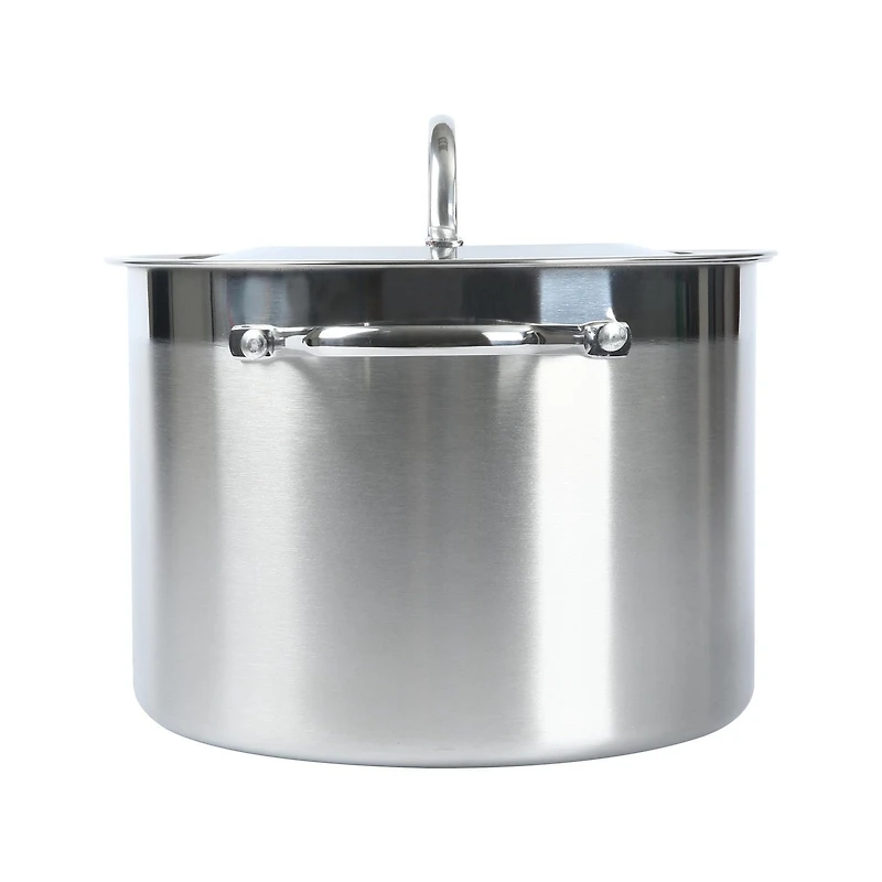 Mainstays 8 QT Stainless Steel Stockpot, MS 8QT Stainless Steel pot