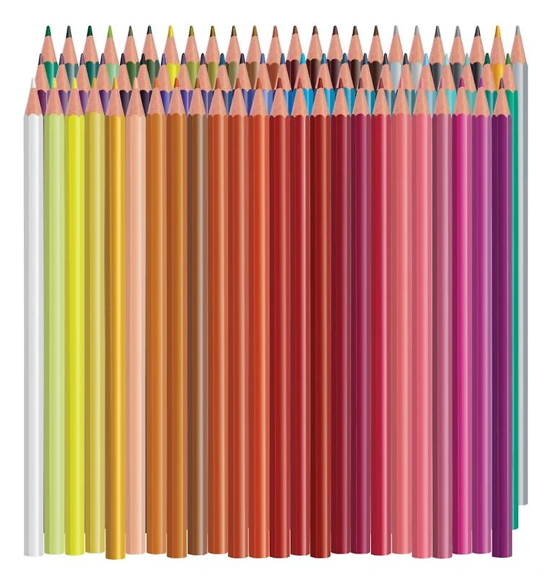 Staedtler Crayons de couleur Boîte en métal de 72 couleurs
