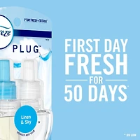 Febreze Fade Defy PLUG Air Freshener & Odor Fighter Starter Kit, Apple Cider Scent